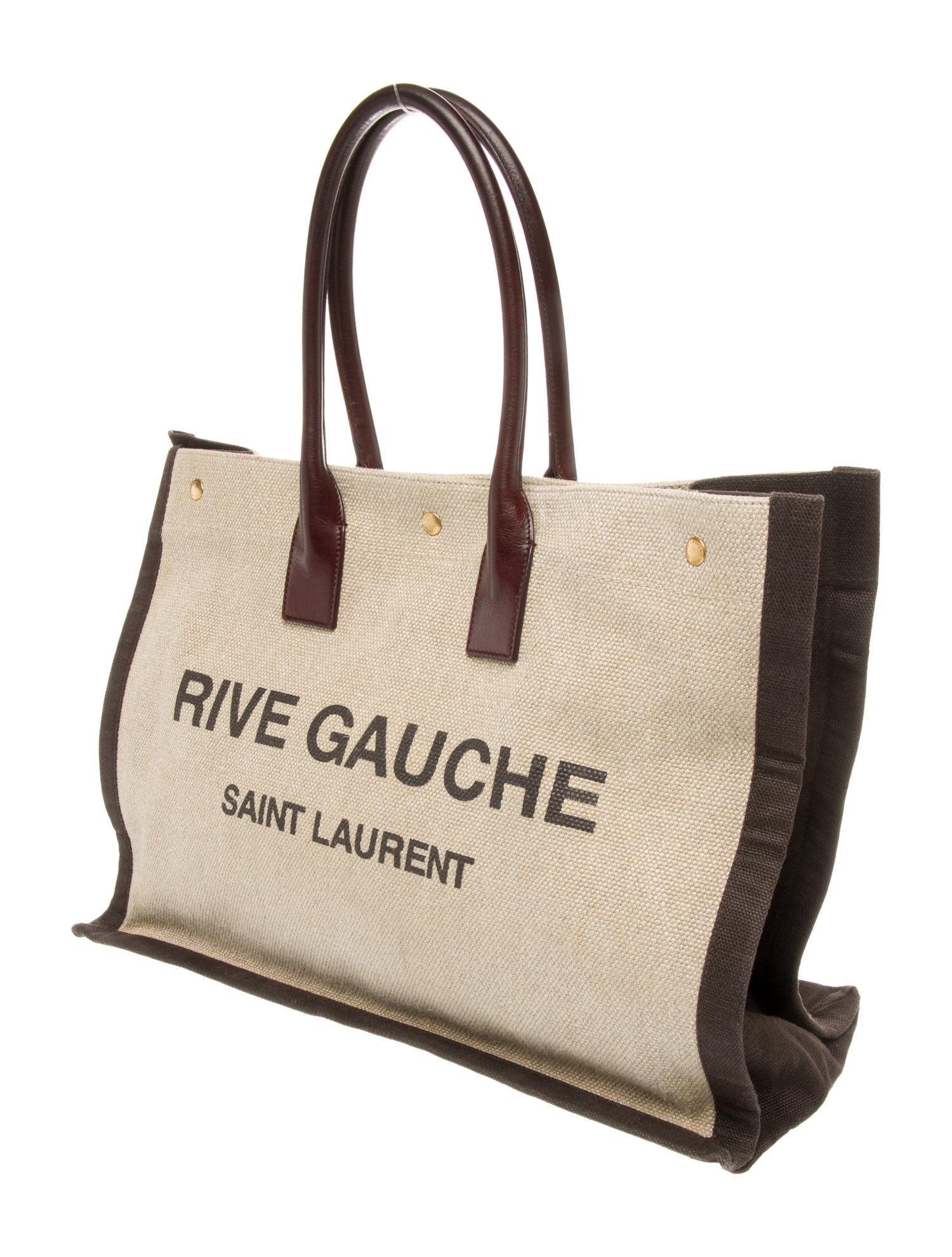 Saint Laurent Canvas RIVE GAUCHE TOTE